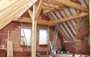 Haselbury Plucknett attic trusses