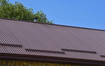 typical Haselbury Plucknett corrugated roof uses